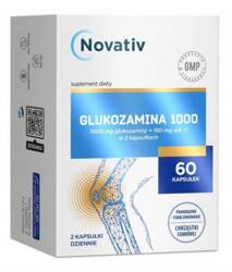 Novatic Glukozamina 1000 GLUKOZAMINA STAWY 60 kaps