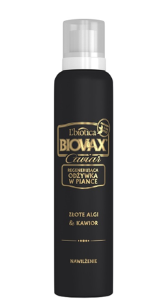 BIOVAX Glamour Caviar odżywka w piance nawilżenie