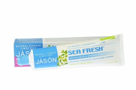 JASON Pasta do zębów Sea Fresh BEZ FLUORU i SLS