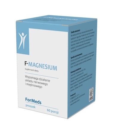 Magnez Cytrynian F-Magnesium Formeds proszek 60 p 