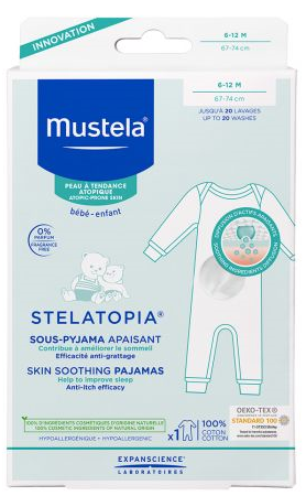 MUSTELA STELATOPIA KOJĄCA PIŻAMKA 67-74 cm 6-12m