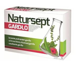 Natursept Kaszel Pastylki Do ssania na kaszel