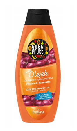 TUTTI FRUTTI OLEJEK DO KĄPIELI PAPAJA TAMARILLO 