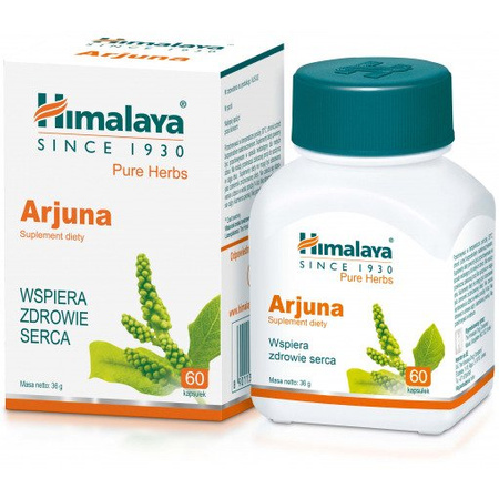 HIMALAYA ARJUNA 60 kaps. ZDROWE SERCE CIŚNIENIE