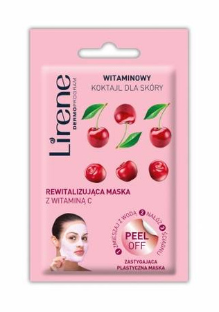 LIRENE MASECZKA REWITALUZJĄCA ROZJAŚNIAJĄCA WIŚNIA