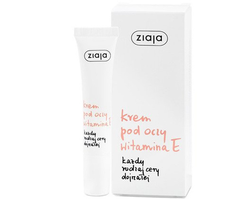 ZIAJA NAWILŻAJĄCY KREM POD OCZY Z WITAMINĄ E