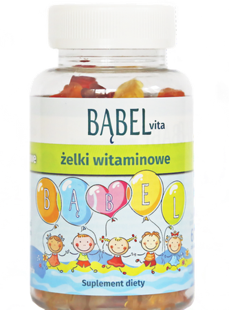 BĄBEL VITA żelki witaminowe dla dzieci 4+ 60 szt