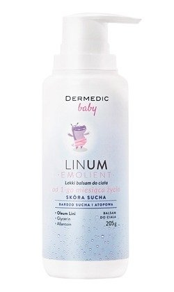 DERMEDIC EMOLIENT BABY lekki balsam 205 DLA DZIECI