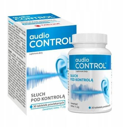 AUDIOCONTROL  SŁUCH NA SZUMY USZNE 30 tabletek