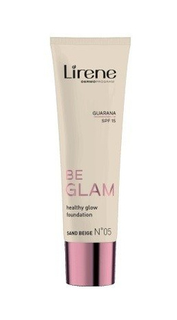 LIRENE Fluid rozświetlający BE GLAM SAND BEIGE 05
