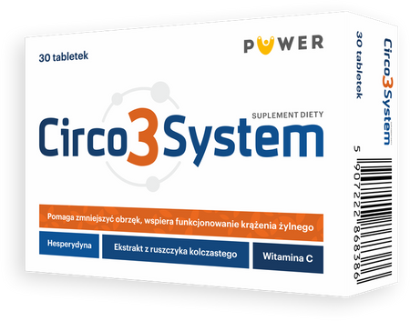 CIRCO3SYSTEM ruszczyk, na Hermoroid Żylaki 30 kaps