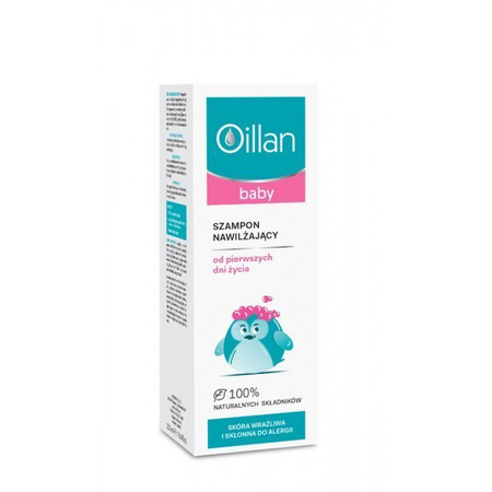 OILLAN BABY Szampon nawilżający 200ml od urodzenia