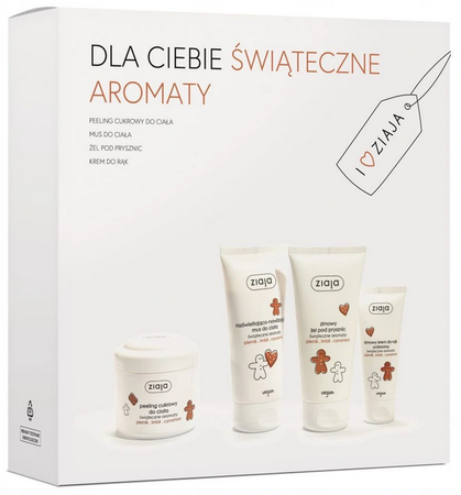 ZIAJA ŚWIĄTECZNE AROMATY ZESTAW DO CIAŁA