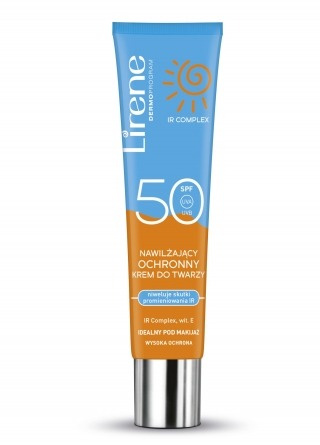 Lirene ochronny nawilżający krem do twarzy SPF50