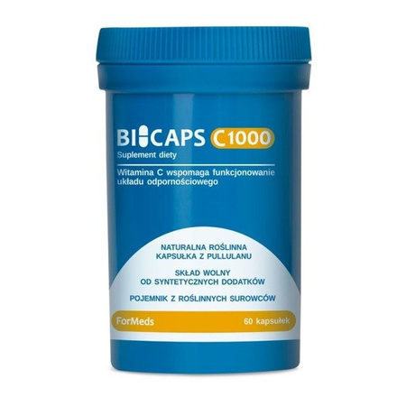 FORMEDS BIOCAPS WITAMINA C 1000mg CZYSTA  60 KAPS.