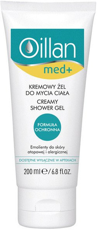 Kremowy żel do mycia ciała  200 ml OILLAN med+