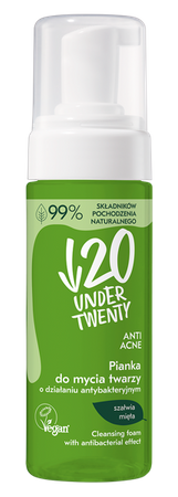 Under Twenty pianka do mycia antybakteryjna 150ml