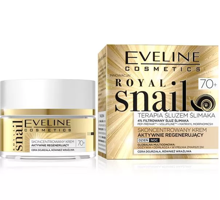 EVELINE ROYAL SNAIL KREM AKTYWNIE REGENERUJĄCY 70+