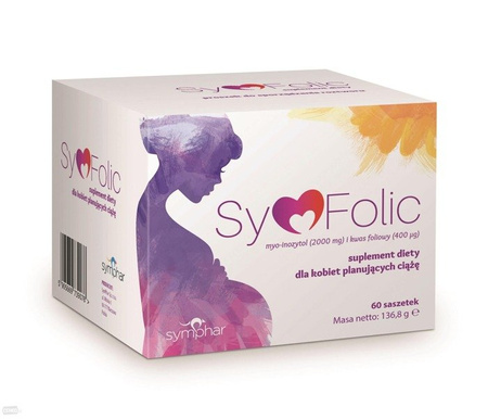 SYMFOLIC 60 sasz INOZYTOL DLA KOBIET PŁODNOŚĆ 