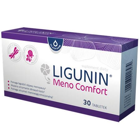 LIGUNIN MENO COMFORT MENOPUZA KONICZYNA ASHWAGANDA
