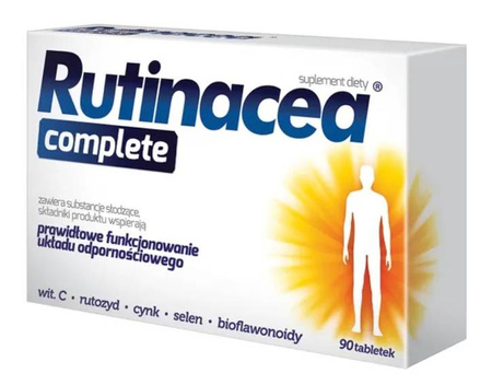RUTINACEA COMPLETE TABLETKI NA ODPORNOŚĆ 90 sztuk