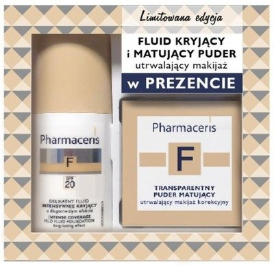 PHARMACERIS F FLUID INTENSYWNIE KRYJĄCY 03 + PUDER