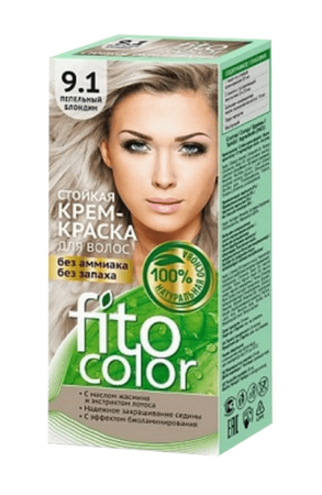 FITO COLOR 9.1 FARBA WŁOSÓW BLOND POPIELATY HENNA 