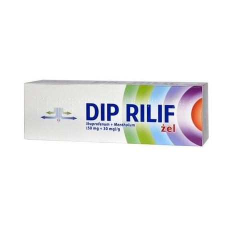 DIP RILIF  ŻEL NA MIĘŚNI STAWY ZWICHNIĘCIA 100g