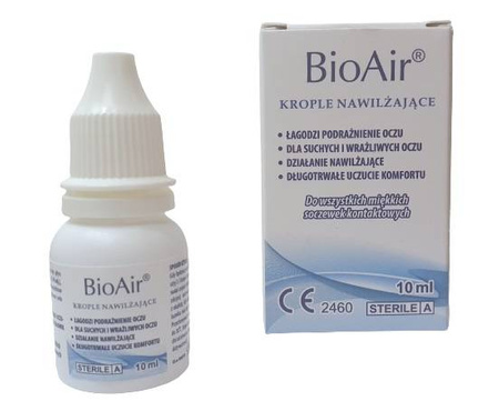 BioAir Bio Air 10 ml krople do soczewek B