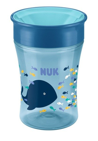 NUK Kubek Niekapek 360 stopni Magic Cup 250ml 8m+