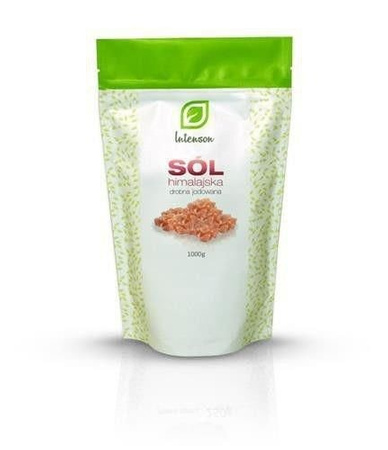 Sól Himalajska różowa - drobna jodowana 1kg