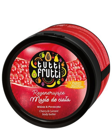 TUTTI FRUTTI MASŁO DO CIAŁA WIŚNIA PORZECZKA