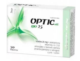 OPTIC BIOLUTEINA ZDROWE OCZY LUTEINA 25mg BORÓWKA