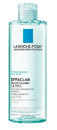 LA ROCHE EFFACLAR Woda Micelarna 400 ml sk.tłusta