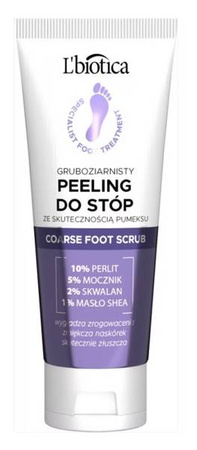 L'biotica Gruboziarnisty peeling do stóp PUMEKS