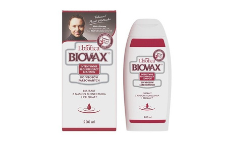 BIOVAX SZAMPON DO WŁOSÓW FARBOWANYCH 200 ml