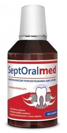 Septoral MED PŁYN DO PŁUKANIA UST CHLORHEKSYDYNA 
