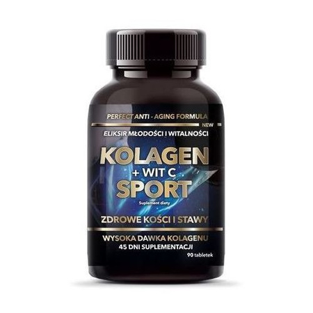 INTENSON KOLAGEN SPORT + WITAMINA C NA KOŚCI STAWY