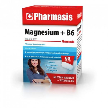 MAGNESIUM WITAMINA B6 + MAGNEZ NA SKURCZE 50 tabl.