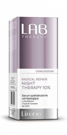 LIRENE LAB THERAPY SERUM ODMŁADZAJĄCE NA NOC ALGI