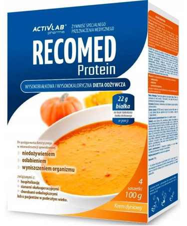 RECOMED PROTEIN KREM DYNIOWY ZUPA DYNIOWA 4 porcje