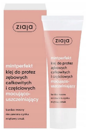 ZIAJA MINTPERFECT KLEJ DO PROTEZ ZĘBOWYCH MOCNY