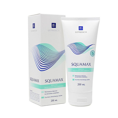 SQUAMAX EMULSJA NA ŁUSZCZYCĘ ŁOJOTOK ŁUPIEŻ 200 ml