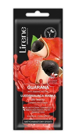 LIRENE GUARANA Ujędrniająca maska do twarzy 7ml