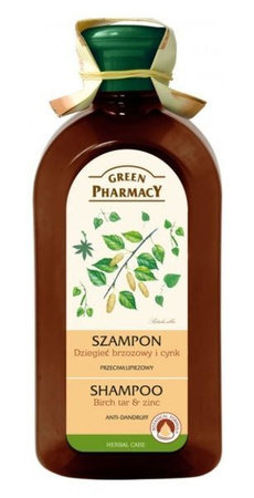 Green Pharmacy Szampon Dziegieć 350 ml DZIEGCIOWY