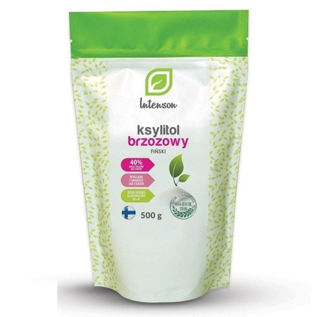 INTENSON Ksylitol 500g CUKIER BRZOZOWY FIŃSKI