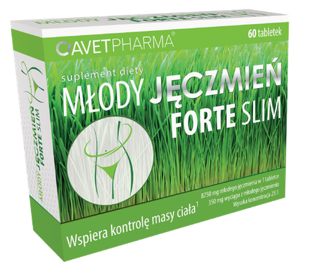 MŁODY JĘCZMIEŃ FORTE SLIM ODCHUDZANIE CHROM BIOTYN