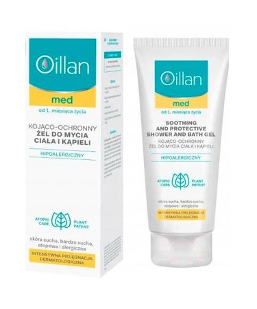 Kremowy żel do mycia ciała  200 ml OILLAN med+