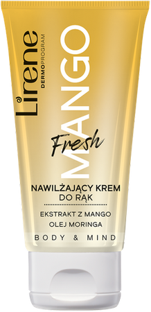 LIRENE FRESH BODY KREM NAWILŻAJĄCY DO RĄK MANGO