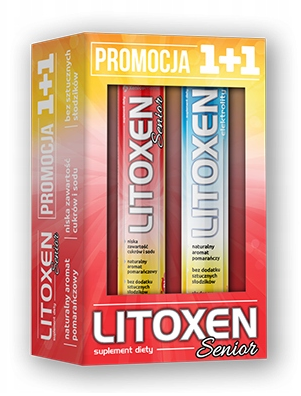 LITOXEN Senior 20tabl + Elektrolity 20tabl ZESTAW